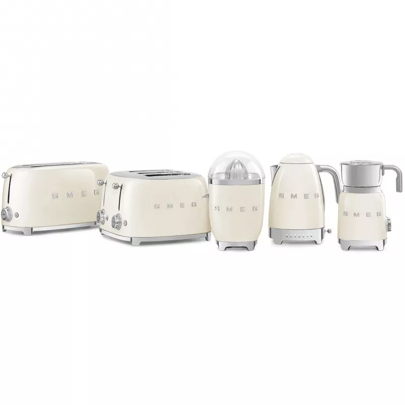 Broodrooster Smeg TSF03CREU crème