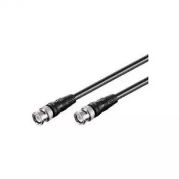 Coaxkabel Microconnect 50413 BNC BNC 0,5 m zwart
