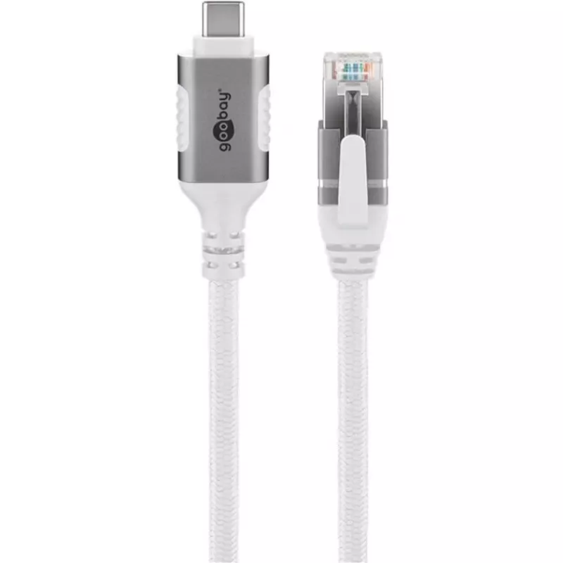 Goobay 74177 - Netwerkadapter kabel USB 3.1 Type-C Gigabit Ethernet 3 m - Netwerkkaart - 1.000 Mbps (74177)