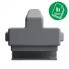 Leitz mes voor precisietrimmer Home A4, 8 vel, A4, staal, grijs, 28 mm, 30 mm