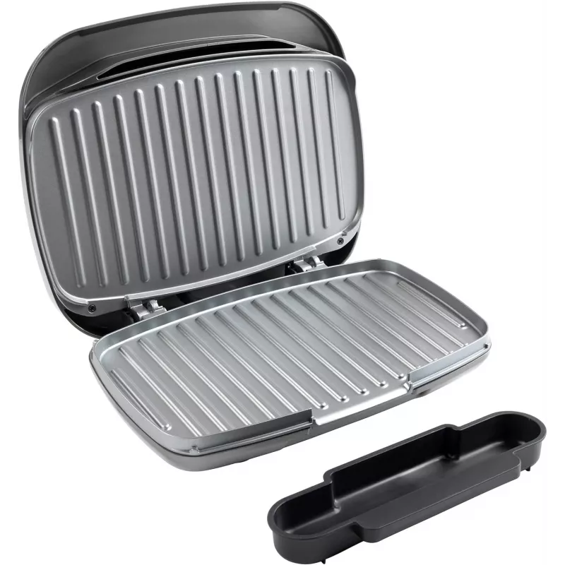 Compacte elektrische grill Petra PT4366GRYDEKFDIR met antiaanbaklaag