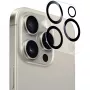 NEVOGLASS 3D camerabeschermglas, screen protector transparant/zwart, iPhone 17 Air