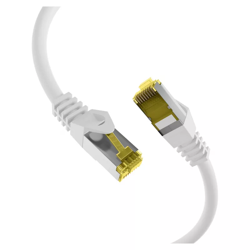 EFB-Elektronik RJ45-patchkabel Cat.6A S/FTP LSZHCat.7 ruwe kabel wit 0,15m fabrikant: EFB Elektronik (MK7001.0,15W)