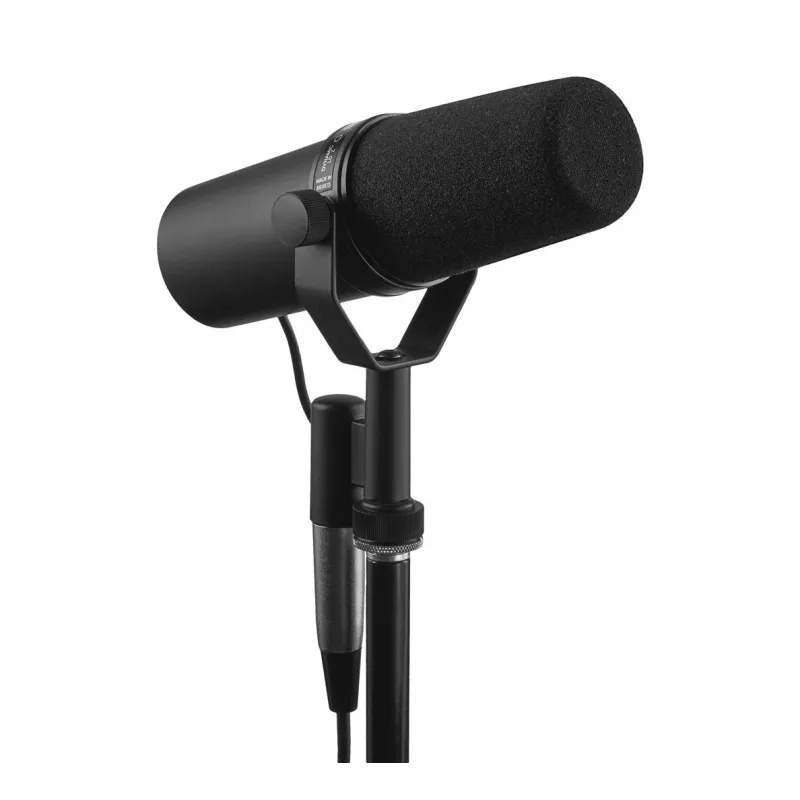 Shure SM7B microfoon zwart studiomicrofoon