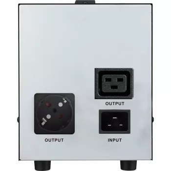 Bluewalker PowerWalker AVR 3000/SIV - automatische spanningsregeling - AC 230 V - 2400 watt - 3000 VA - 2 uitgangsstopcontacten (10120307)