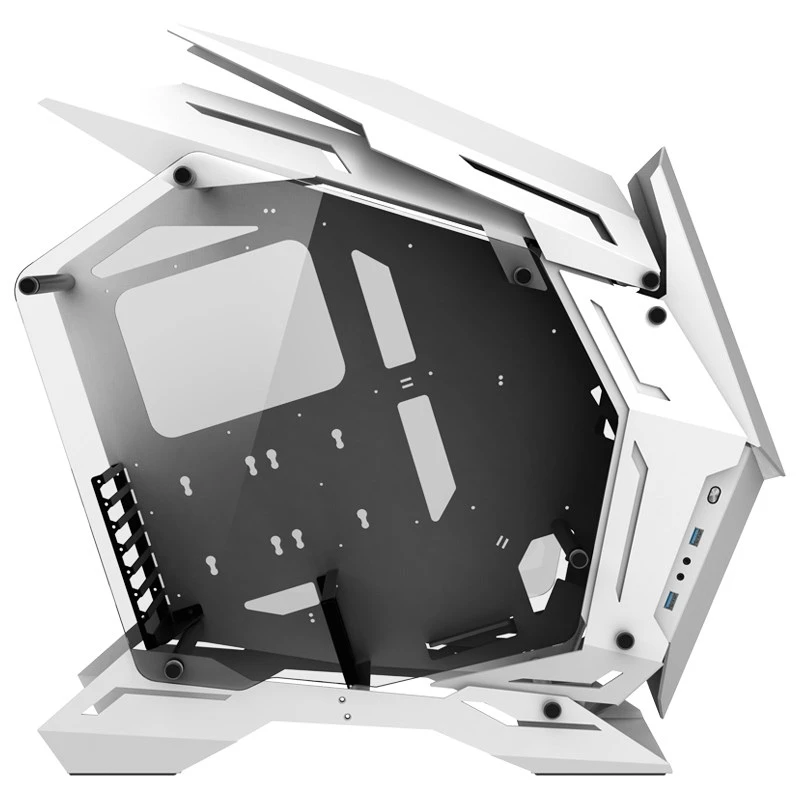 Jonsbo MOD3 - PC - wit - ATX - EATX - ITX - micro ATX - aluminium - gaming - 17 cm (MOD3 WHITE)