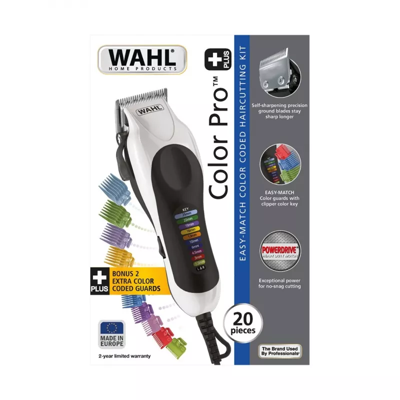 Wahl Color Pro Plus zwart, wit 10