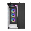 Darkflash TH285 computerbehuizing (zwart) + 4 ventilatoren