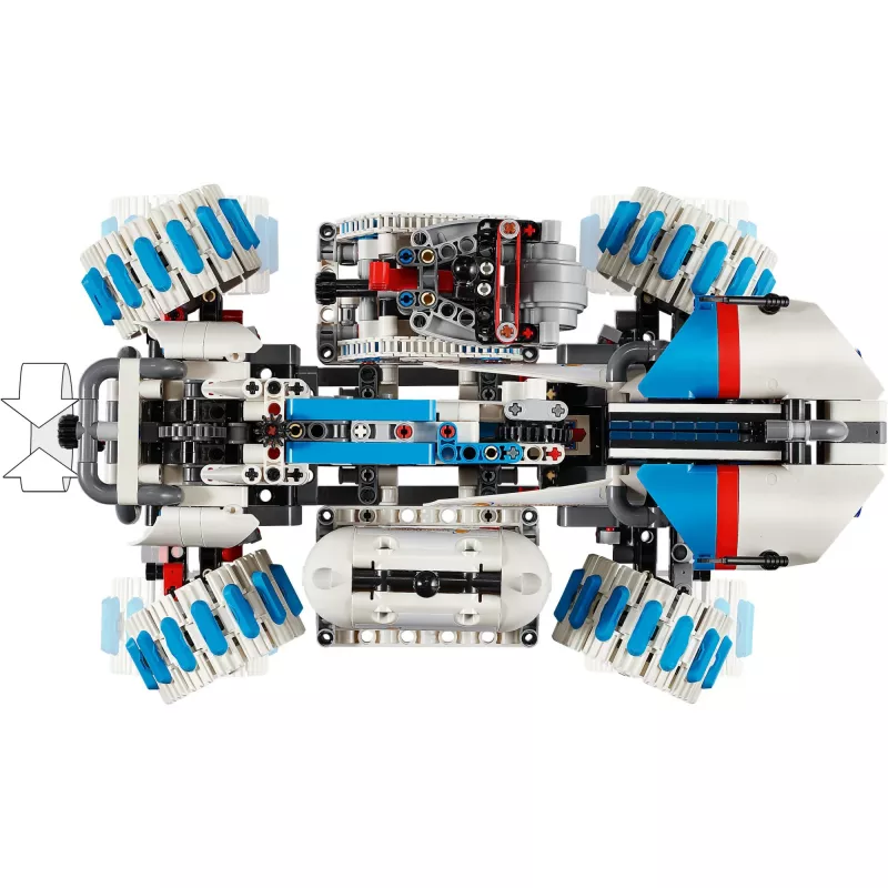 LEGO Technic 42211 Lunar Outpost maanrover, bouwset, 1082 stuks, 10+