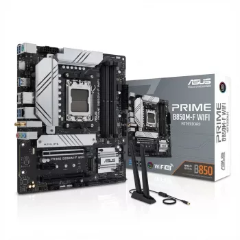 ASUS PRIME B850M-F WIFI moederbord, AM5, Micro ATX