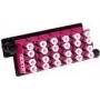 Adapterplaat ACT FA2152 — 6×LC Quad, 24-vezel OM4 patchpanel-adapter