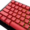 Keycaps GLORIOUS GPBT Basics — PBT, US-ANSI-layout, rode accenten