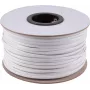 Platte telefoonkabel S/CONN 76101-SP 100 m wit