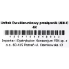 Unitek D1078A bidirectionele USB-C 4K-switch, 2 ingangen en 1 uitgang