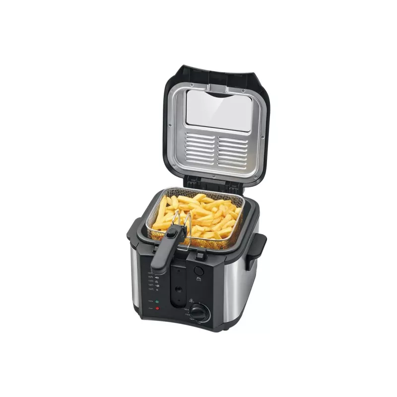 Friteuse Clatronic FR 3649 single 2,5 l 1600 W zwart
