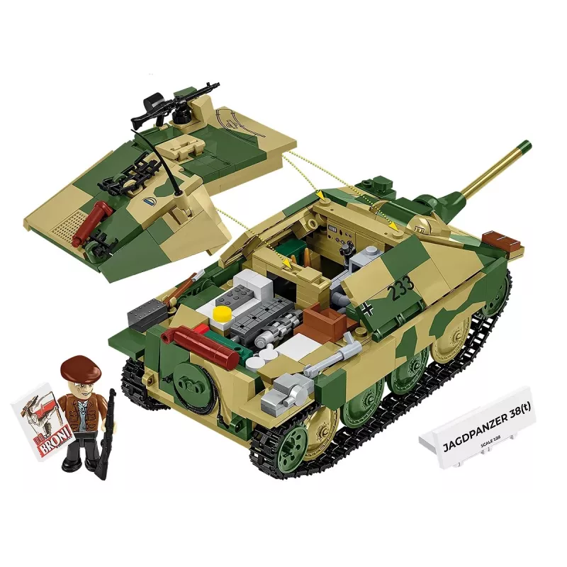 Cobi Blocks Jagdpanzer 38t Brave constructieset, 731 onderdelen