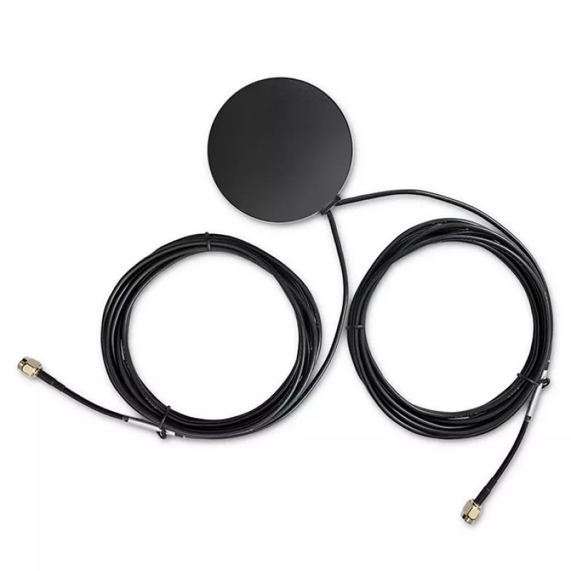 Antenne GPS+4G, Glonass, 28 dBi, 50 W, 2 x SMA-stekker, buitenantenne