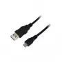 LogiLink USB A naar Micro USB B kabel 5 m, USB 2.0, zwart