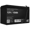 USV-accu Green Cell AGM50 12 V 10 Ah VRLA AGM, 65×151×95 mm, 2,45 kg, zwart