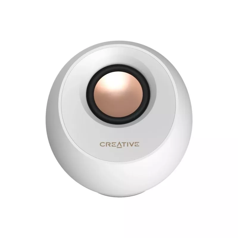 Creative Labs Pebble Pro wit jack USB-A/C Bluetooth digitale versterker - luidspreker - Bluetooth 5 (51MF1710AA003)