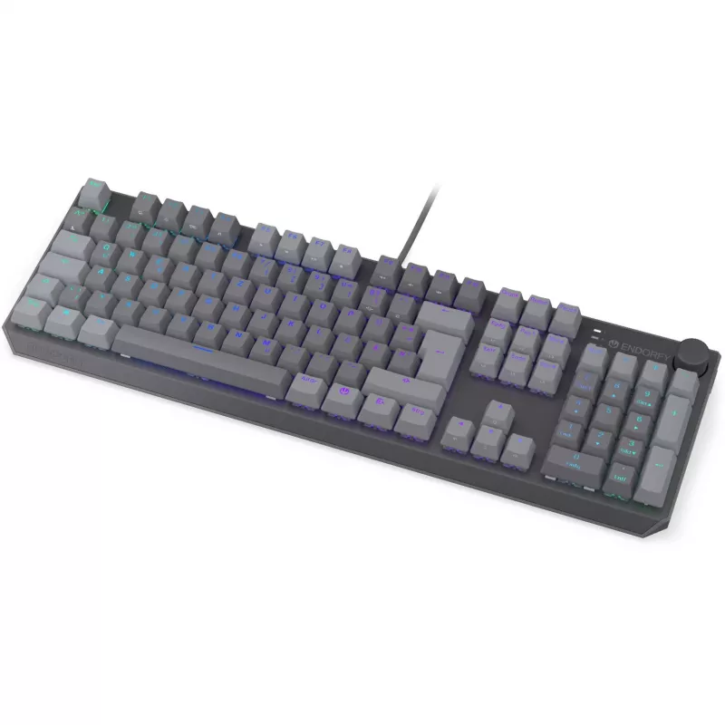 Thock V2, gaming toetsenbord grijs, DE-layout, ENDORFY Red