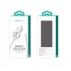 Auto-oplader Devia Smart Series Dual USB 2,4A met geïntegreerde Lightning-kabel