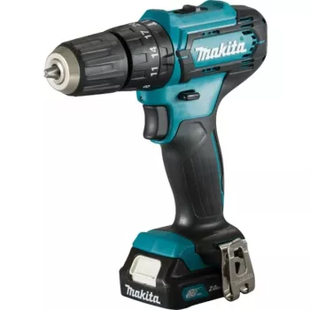 Makita - slagschroevendraaier - accu - 2 snelheden - boorhouder sleutel 10 mm - 30 N·m - 2 batterijen - 12 V (HP333DSAX1)