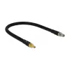 Coaxkabel DeLOCK 0,4m SMA/SMA CFD400 LLC400 zwart