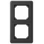 Schneider Electric Exxact 2-voudig frame met afneembare adapter 7 antraciet
