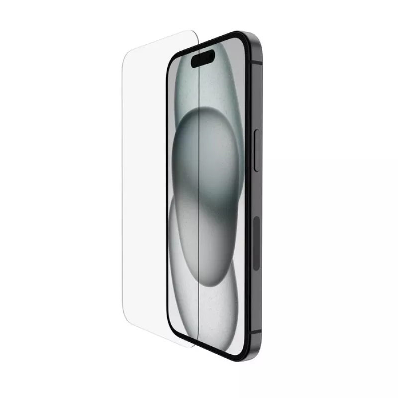 Schermbescherming Belkin ScreenForce voor iPhone 16 schokbestendig krasbestendig