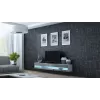 Cama tv-standaard VIGO nieuw 30/180/40 wit/grijs glanzend
