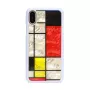 iKins Mondrian hoesje voor iPhone XS/X, wit, K1624H