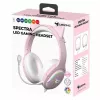 Headset Subsonic Spectra LED gaming headset Sweety roze