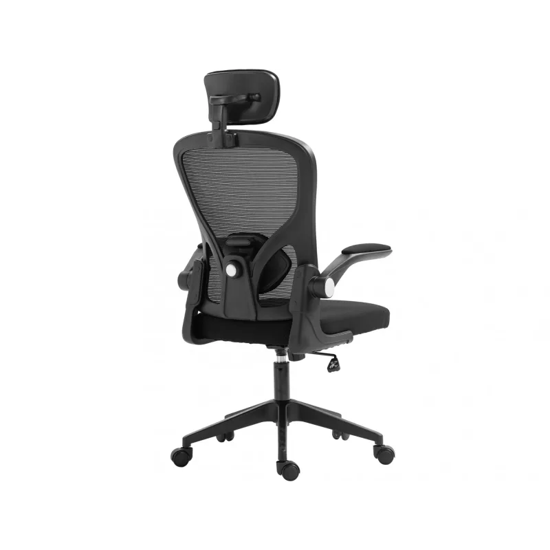 Gamingstoel Sandberg ErgoFusion Basic gevoerde zitting mesh rugleuning zwart