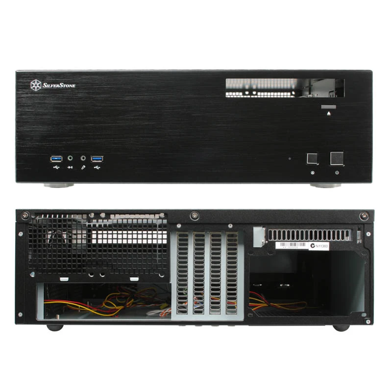 SilverStone SST-GD04B USB 3.0 Grandia Desktop - zwart