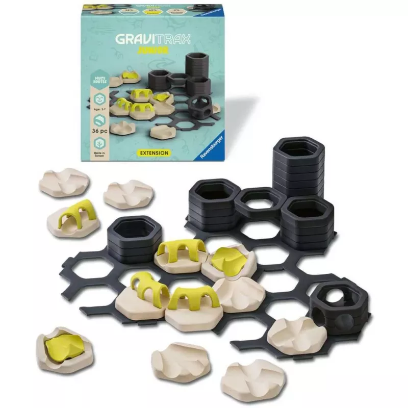GraviTrax Junior uitbreiding Meerdere trajecten, baan