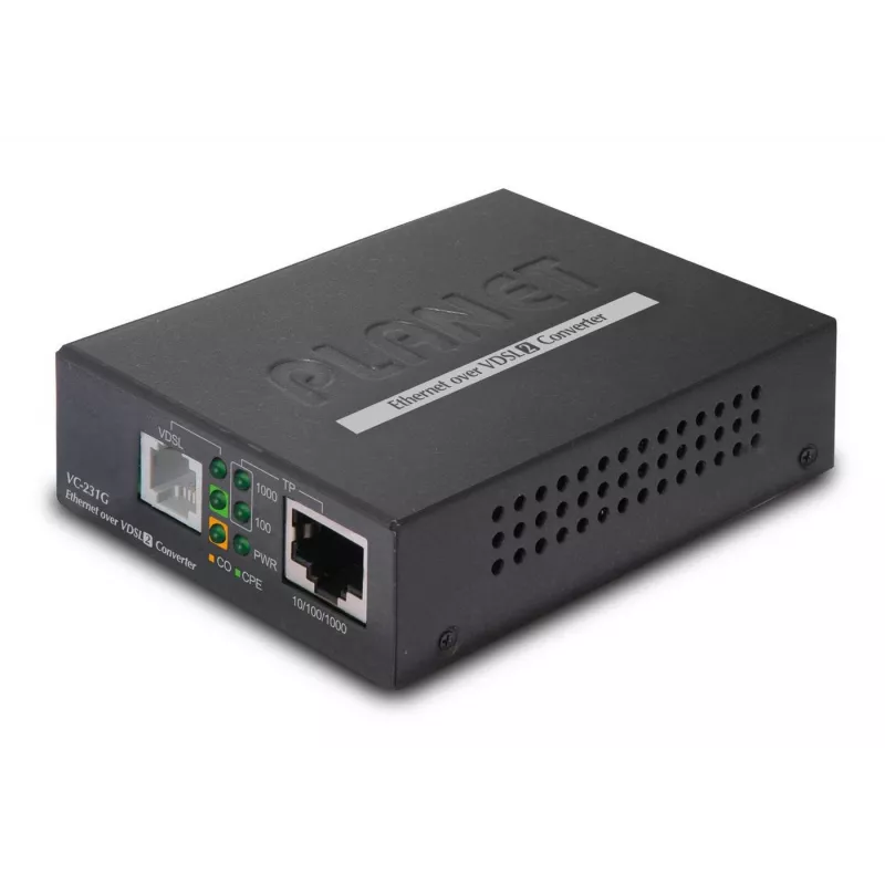 Planet VC-231G bridge/repeater 1000 Mbit/s netwerkbridge zwart