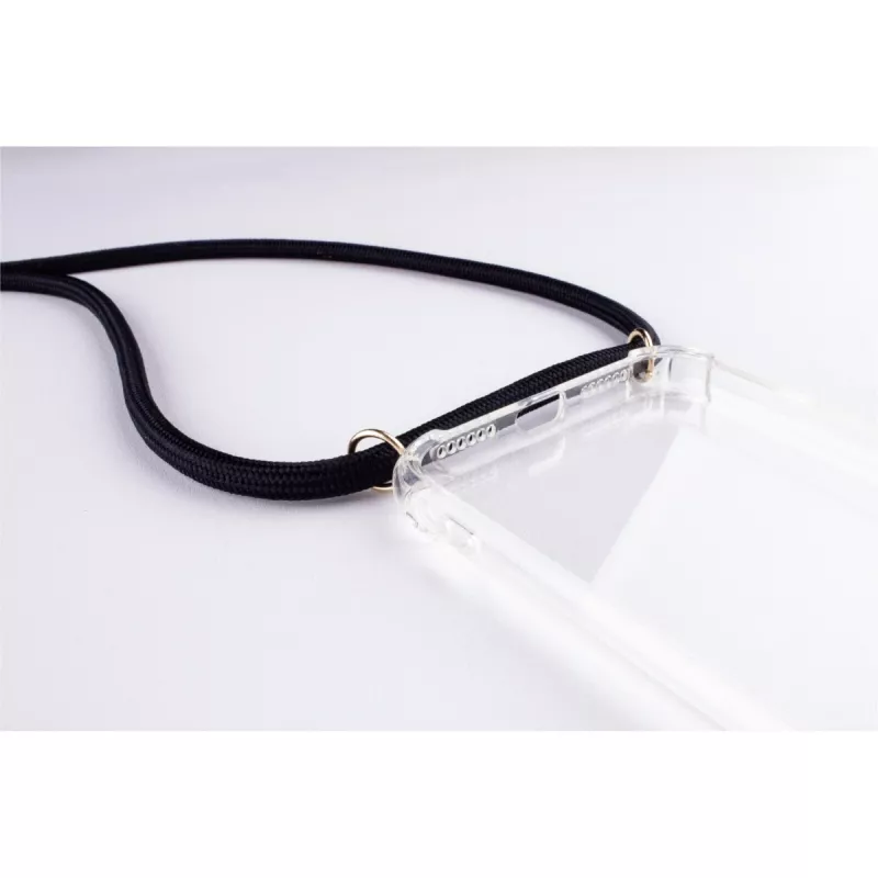 Lookabe telefoonhoesje met ketting voor iPhone XR, goud/zwart