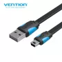 Vention VAS-A14-B200 kabel USB 2.0 A stekker - USB 2.0 B mini stekker, 2 m