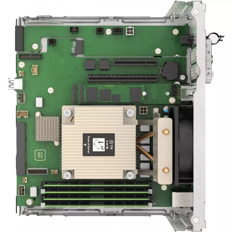 HPE ProLiant MicroServer Gen11 E-2434 4c 32GB-U 4LFF-NHP 2x4TB HDD 180W externe voeding EMEA Cmp Mod Svr