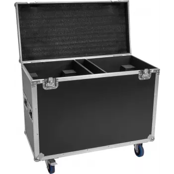 Roadinger flightcase voor 2x IP TMH-H760 met wielen – beschermende transportkoffer
