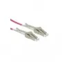 ROLINE - netwerkkabel - LC multi-mode (M) - LC multi-mode (M) - 3 m - glasvezel - 50/125 micrometer - OM4 - violet (21.15.8873)