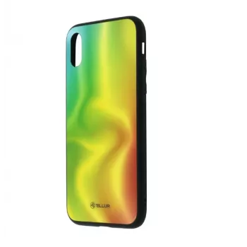 Displayschermglas Tellur Cover Glass Print voor iPhone XS, bedrukt met zijdefinish