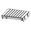 Printer-/scanner-onderdeel Zebra P1058930-500C voor Zebra ZT400-labelprinter