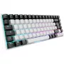 Sharkoon SKILLER SGK50 S3 - toetsenbord - 75% - achtergrondverlichting - USB - QWERTZ - Duits - toetsenschakelaars: Gateron Red (hot-swappable)