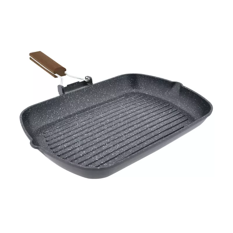 Grillpan JATA GP35 Kilimanjaro rechthoekig