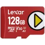 Lexar PLAY LMSPLAY128G-BNSNG microSDXC-geheugenkaart van 128 GB, UHS-I, Klasse 10
