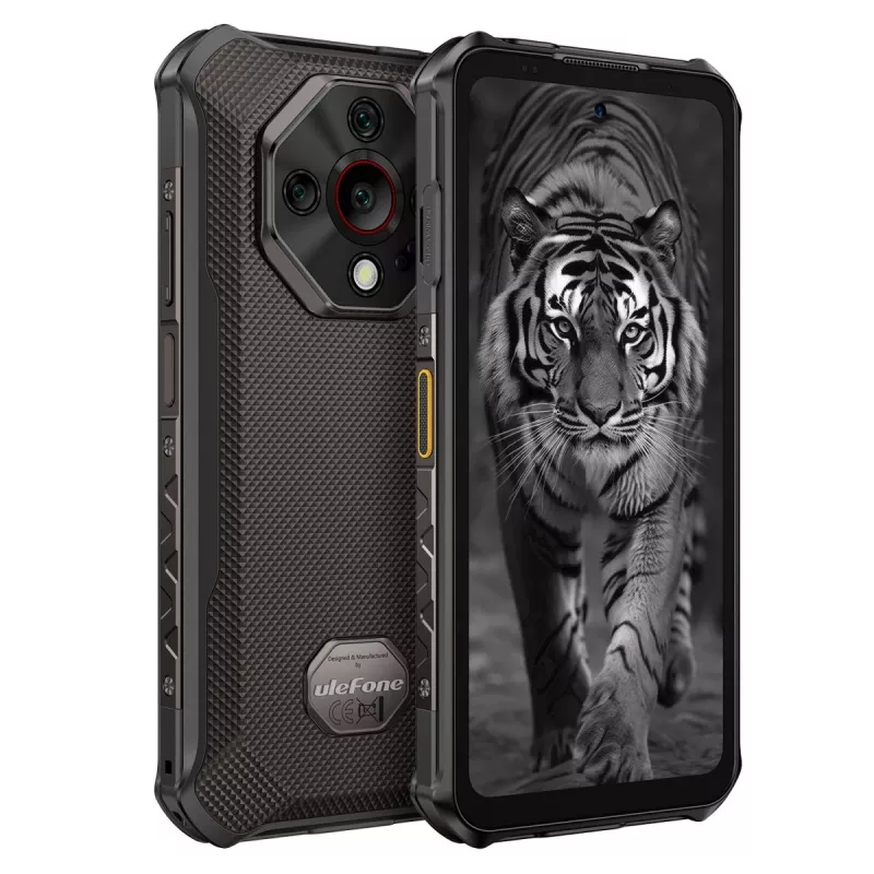 Smartphone UleFone Armor X16 6,1 inch 128 GB zwart, energie-efficiëntieklasse A