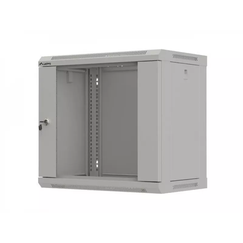 Lanberg WF03-5309-10S rackkast 9U wandmontage-rack zwart