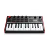 Akai MPK Mini Play MK3 MIDI-controllerkeyboard met padcontroller, USB, zwart/rood